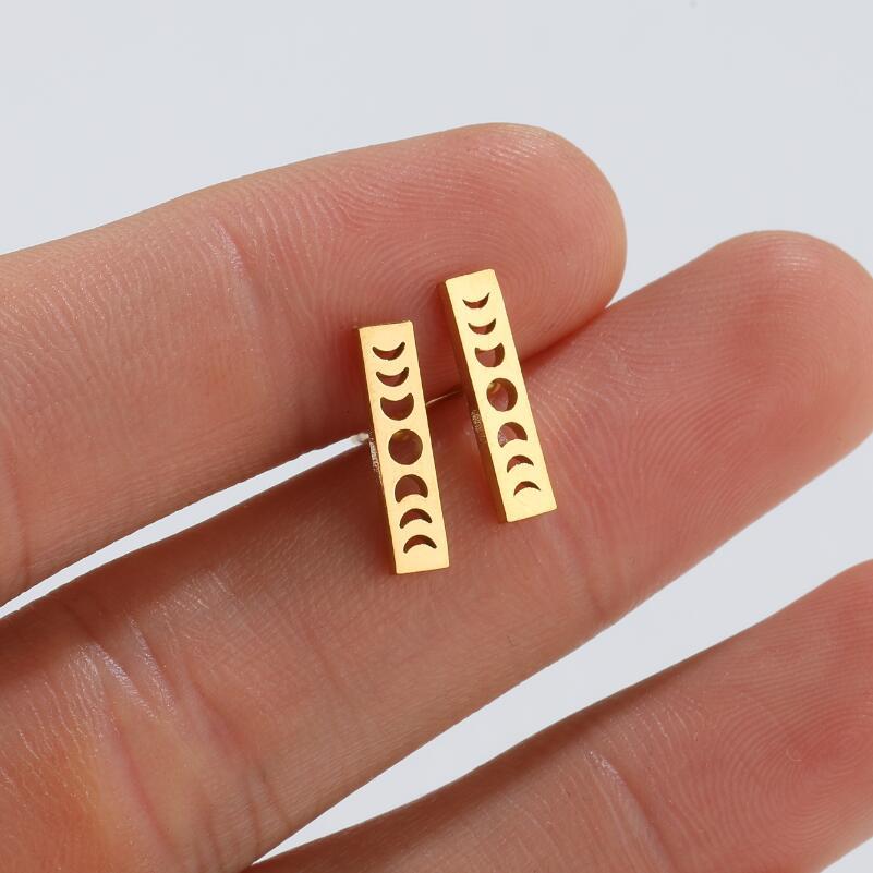 Just like the moon | Moon phases ear studs